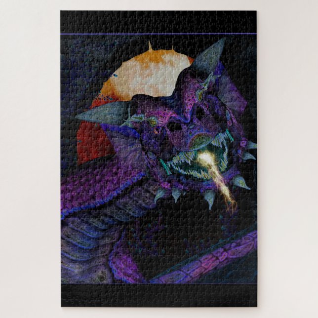 Dragons Lair Jigsaw Puzzle (Vertical)