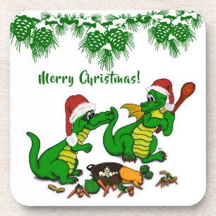 Dragons - Merry Christmas ! - today I will cook Coaster