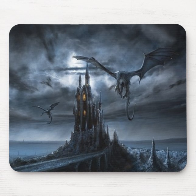 dragons mouse pad (Front)