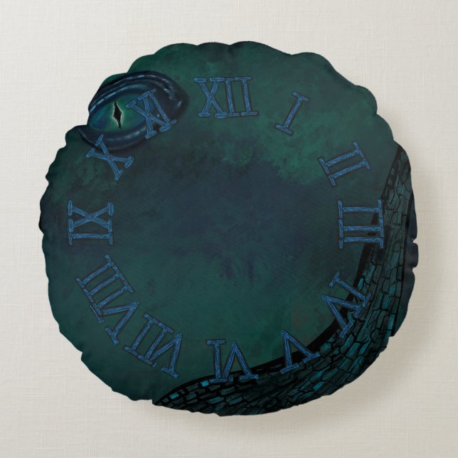 Dragons     round cushion (Front)