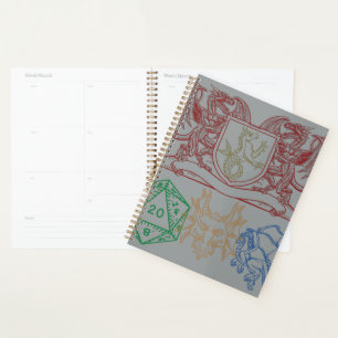 Dragons With Dice Planner