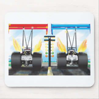 dragsters mouse pad
