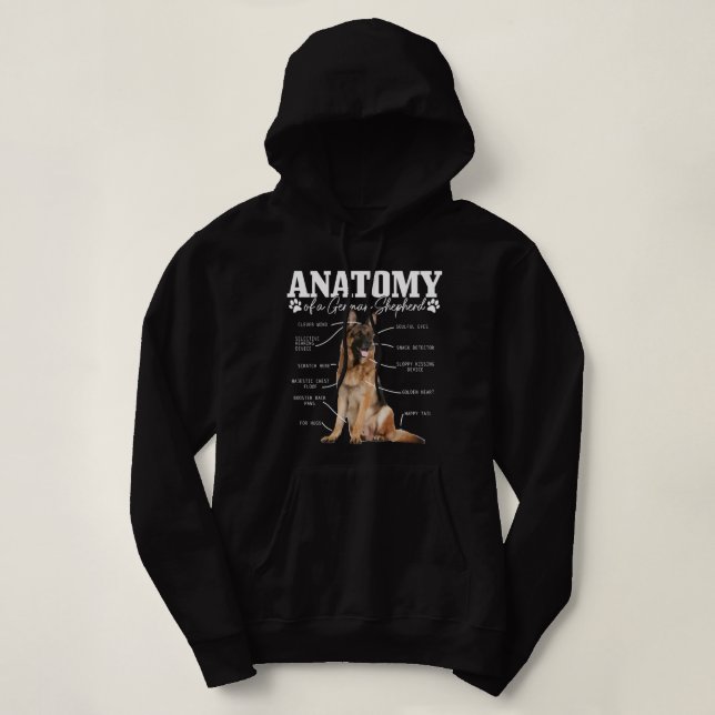 Drahthaar Dog German Wirehaired Pointer Hunting Do Hoodie (Design Front)