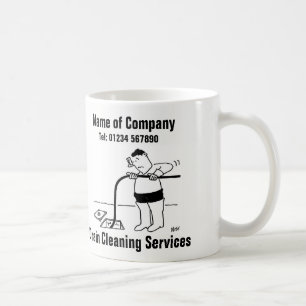Drain Cleaning Services Cartoon Mug