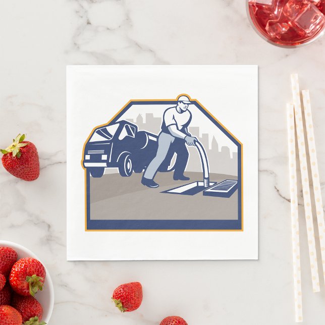 Drain Surgeon Paper Napkins (Creator Uploaded)