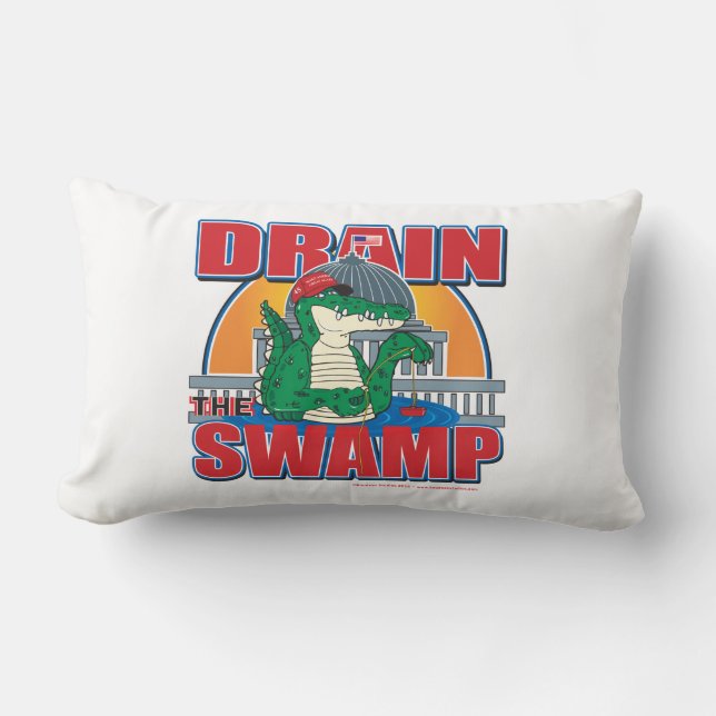 Drain-The-Swamp Lumbar Cushion (Front)