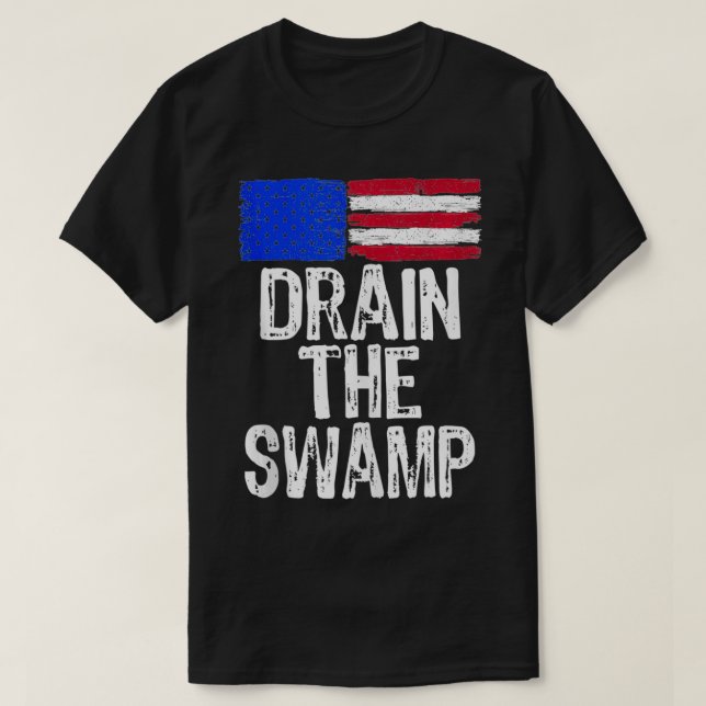 Drain The Swamp Tank Top (Design Front)