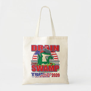 Drain-The-Swamp-Trump-2020 Tote Bag