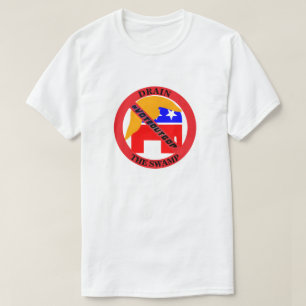 DRAIN THE SWAMP #VOTEOUTGOP T-Shirt