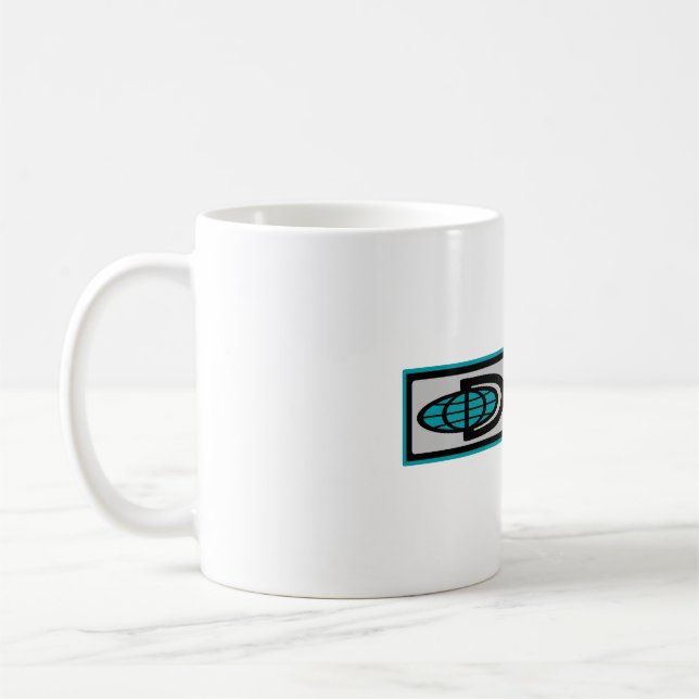DRAKE Amateur Ham Radio Logo Coffee Mug (Left)