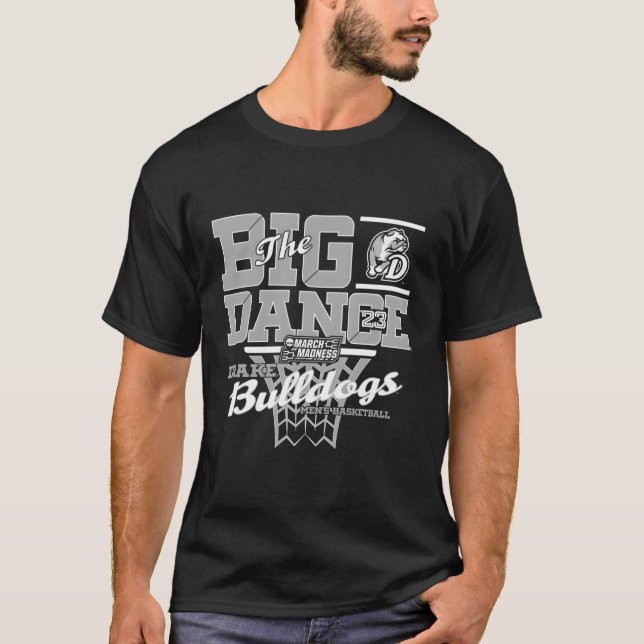 Drake Bulldogs March Madness 2023 Basketball Big D T-Shirt (Front)