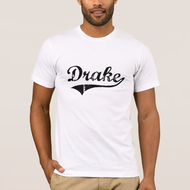 Drake Classic Style Name T-Shirt (Front)
