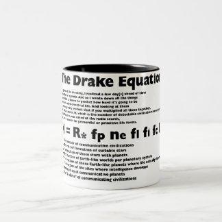 Drake_Equation Two-Tone Coffee Mug