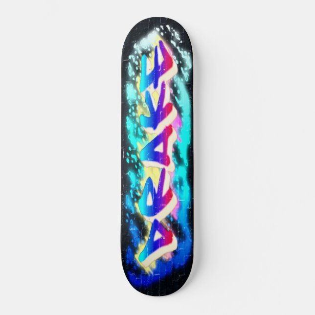 DRAKE Personalised  Customised Graffiti Skateboard (Front)