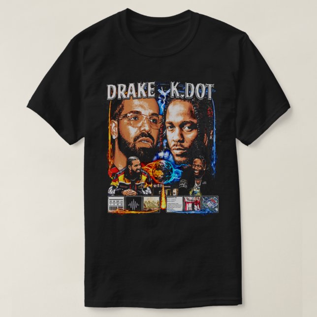 Drake Vs KDot TShirt 1 (Design Front)