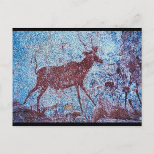 Drakensberg Cave Painting Postcard