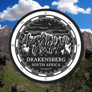 Drakensberg Mountains - South Africa  Round Paper Coaster