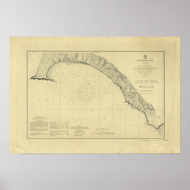 Drake's Bay, California Poster (Front)