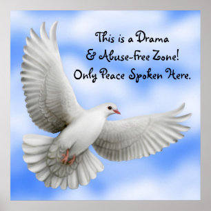 Drama & Abuse Free Zone Poster