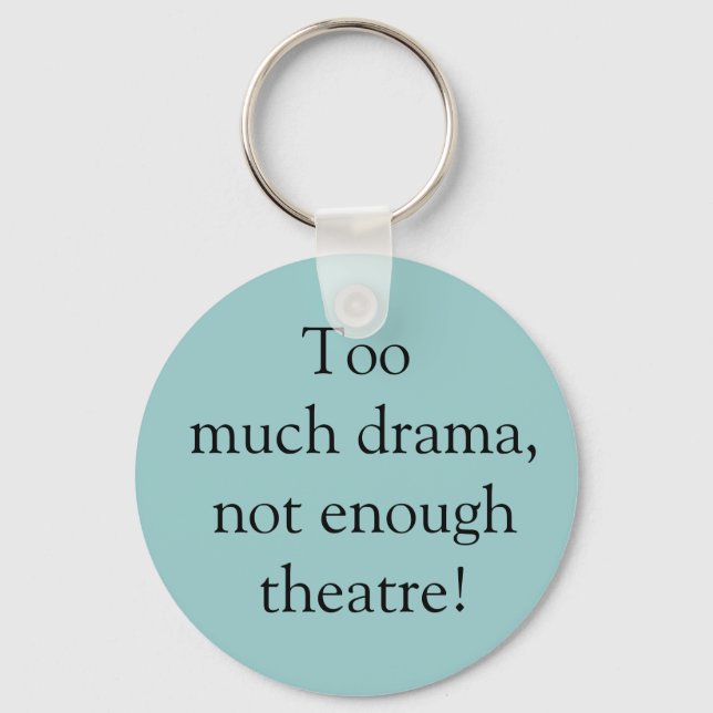 Drama and theatre key chain (Front)