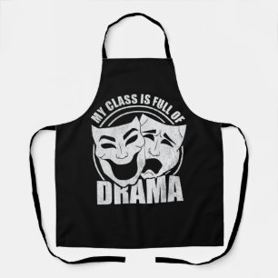Drama Broadway Teacher Theatre Actors Actress Thea Apron