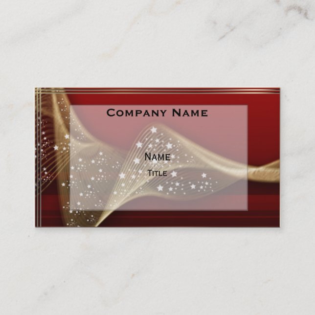 Drama Business Card (Front)