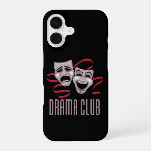Drama Club Comedy And Tragedy Masks iPhone 16 Case