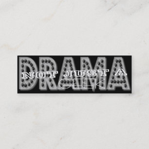 Drama Geek - Social Media Personal Card