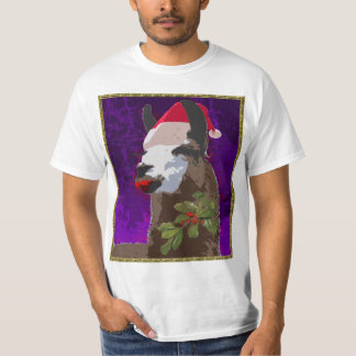 Drama Llama Christmas Shirt - Purple
