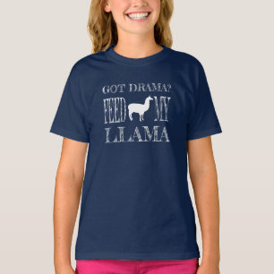 Drama Llama Got Drama Feed My Llama T-Shirt