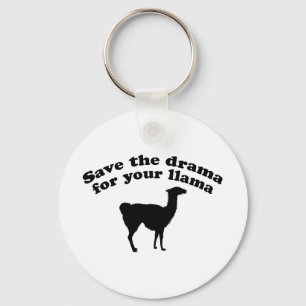 Drama Llama Key Ring