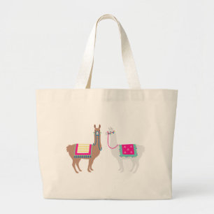 Drama Llama Large Tote Bag