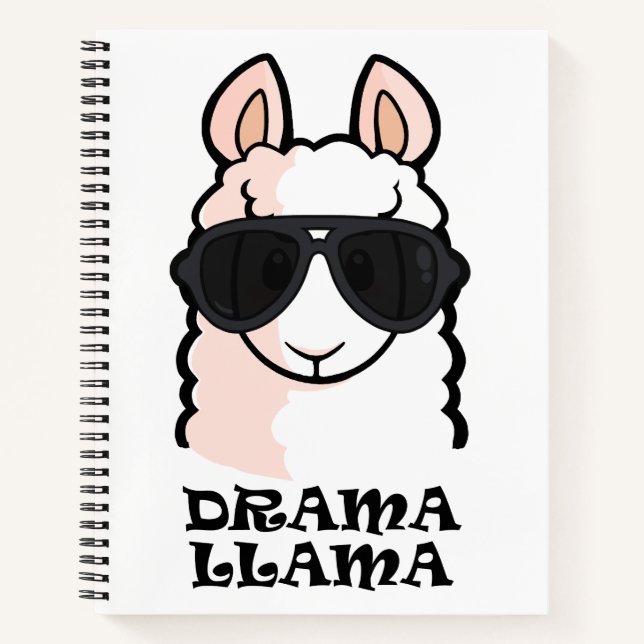 Drama Llama Notebook (Front)