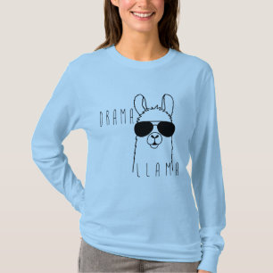 Drama Llama T-Shirt Funny Animal Tee