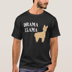 Drama Llama Whimsical Animal Tee