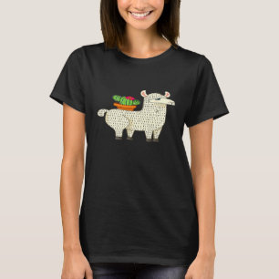 Drama Llama with Succulent Cactus Women Men Kids T T-Shirt
