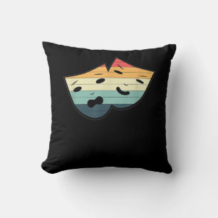 Drama Masks Funny Theatre Stage Actor Theatre Love Cushion
