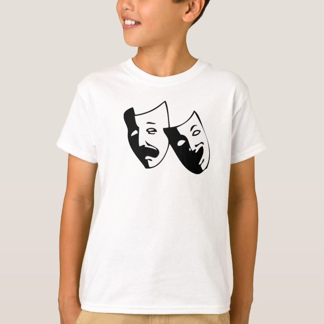 Drama Masks T-Shirt (Front)