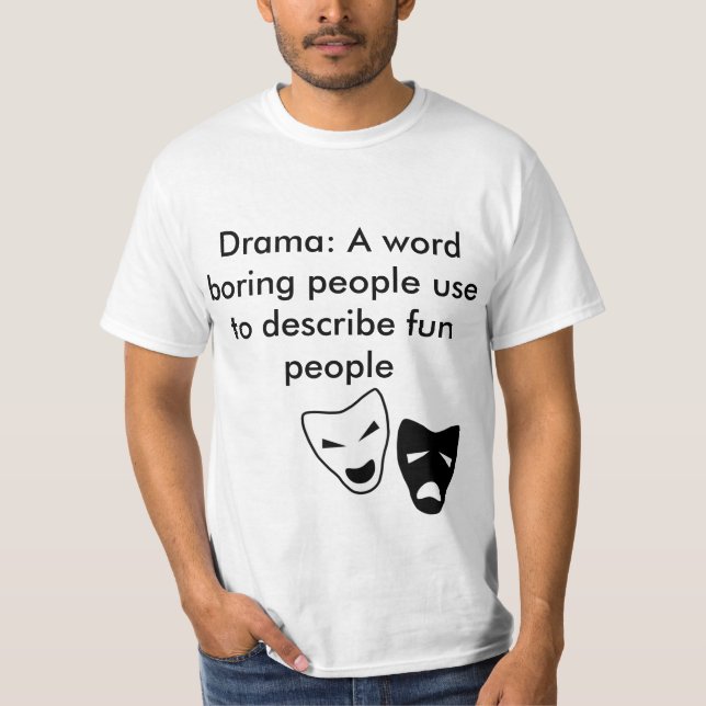 Drama Men's T-Shirt (Front)