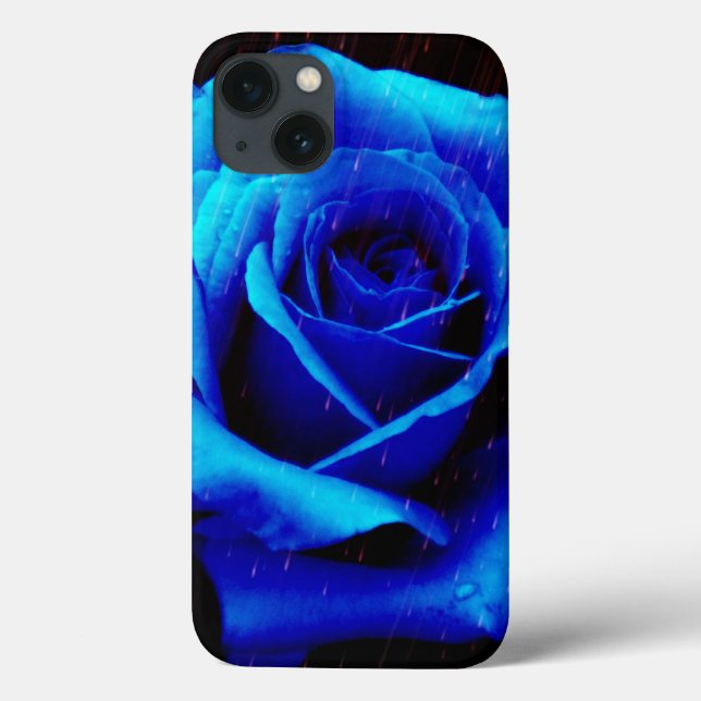 Drama Of The Blue Rose iPad Case (Back)