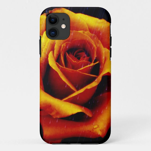Drama Of The Orange Rose iPhone 5 Case (Back)