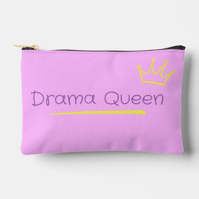 Drama Queen Accessory Pouch (Front)