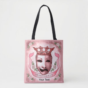 Drama Queen Actor Mask  Tote Bag