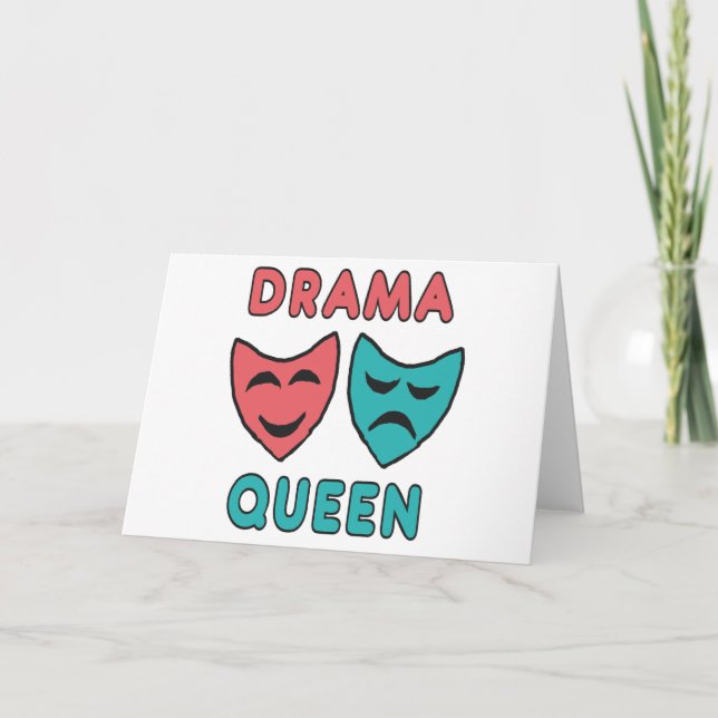 Drama Queen Card (Front)