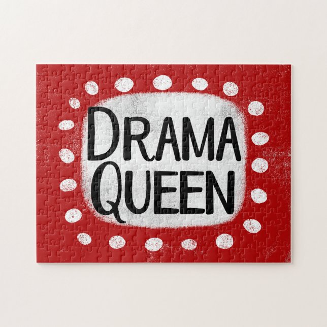Drama Queen Jigsaw Puzzle (Horizontal)