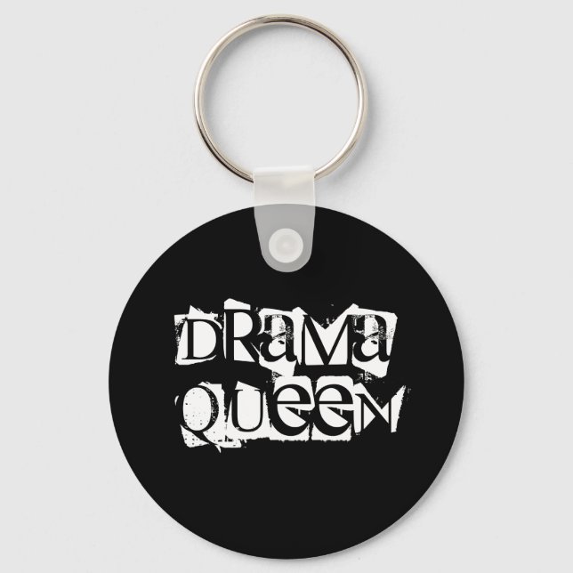 Drama Queen Keychain (Front)