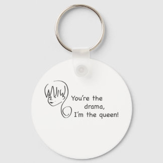 Drama Queen Keychain