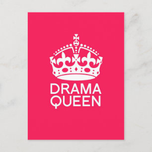 Drama Queen Postcard