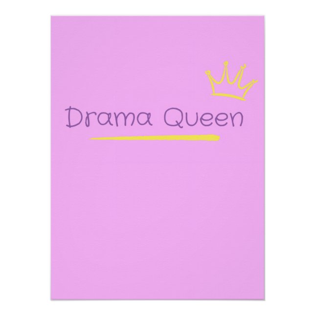 Drama Queen Poster (Front)