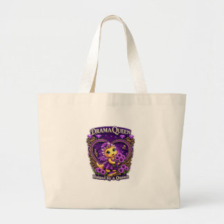 Drama Queen Purple Dragon Tote